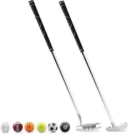 [Asyxstar] Upgraded Golf Putter with Golf Alignment Line - Cool Golf Putter for Men Women, Golf Clubs Set for Right Handed Golfers, Mini Golf Putter with Golf Practice Balls, Easy to Use