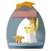 Angel - Nativity Scene Wooden Ornament