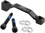 Qianly Bicycle Disc Brake Bracket, Bike Disc Brake Adapter, with Bolts Gasket Caliper Post Mount Adapter 180mm Disc Brake Systems