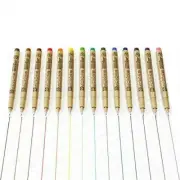 XSDK05 Sakura Pigma Micron Colour Pigment Fineliners, 0.5mm, Set of 14 Colors