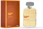 Presidente Orange Men's Eau De Parfum, 3.4 Fl. Oz men's fragrance - Floral and woody long-lasting fragrance，Long lasting orange fruity and woody notes,Men's Fragrance Modern Bottle Design，Unisex Perfume