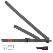 Front Static Seat Belt For Bugatti EB 110 1993 Shape Grey