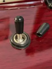 USA Seller~ Gretsch Guitars 2x Black 3.5 Toggle Switch Tip Knob 3way!