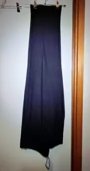 Autograph Stretch Pants Navy Blue Jaquard Plus Size 26 NWT