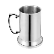 Tankard Stein Double Wall Stainless Steel Beer Mug Breakfast Milk Mugs With Handgrip Coffee Cup 560