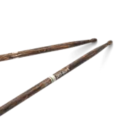 ProMark TX5BW-FG Classic Forward 5B FireGrain Hickory Drumstick, Oval Wood Tip