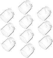 Toyvian 10Pcs Mini Glass Propagation Tubes for Succulents Transparent Test Tube Holders for Micro Landscapes Elegant Flower Bottle Decor for Indoor Gardens and Home Decor