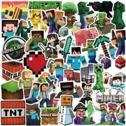 50PC Minecraft Stickers Birthday Party Favors Loot Bag Fillers