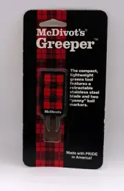 "The Greeper" McDivot's Golf Greeper - Greens Tool