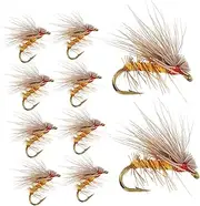 10pcs Bionic Fishing Kit Fishing Flies Wet Flies Dry Flies