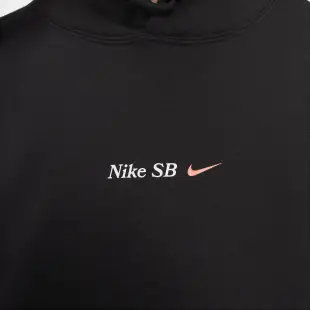 NIKE SB BEE 男裝 長袖 帽T 棉質 磨毛 休閒 街頭 口袋 刷毛 蜜蜂 黑【運動世界】DD2094-010