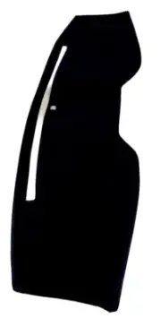 2015-2016-2017-2018-2019-2020-2021-2022 Ford Mustang Dash Cover Black Polycarpet