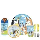 Bluey Dinnerware Set Includes Plate, Bowl, Tumbler, Water Bottle, and Utensil...