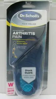 Dr. Scholls Pain Relief Orthotics for Arthritis Pain Women’s 6-10 w/Shock Guard