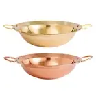 Stock Pot Brass Hot Pot Saucepan Seafood Troop Pot Cookware Dry Pot Instant