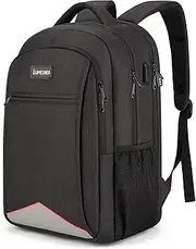 [Lumesner] Travel Laptop Backpack for Men Women,Water Resistant Laptop Backpack Fits 15.6 Inch Notebook…
