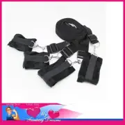 Love In Leather - Nylon Under Bed Restraint Fits All Beds Adjustable Plush Wrist