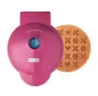 DASH Magenta XOXO Shape Mini Waffle Maker New