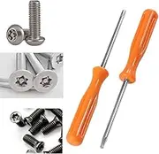 HomeSoGood 2Pcs TORX T8 + T10 Repair Tools Video Games Home improvement Stainless steel Tamperproof Hole for Microsoft Xbox 360