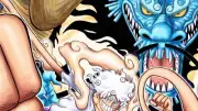 Anime one piece kaido monkey d luffy Playmat Gaming Mat