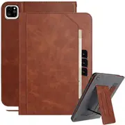 Multifunctional Wristband Leather Smart Tablet Case For iPad Air 11 2025 / 2024
