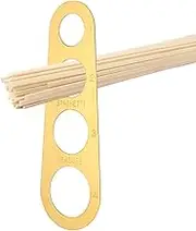 Pasta Measure Tool - Spaghetti Measuring Tool | Stainless Steel Spaghetti Measurer | 4-Holes Noodle Measure | Spaghetti Measuring Portion Control Tool for Beginner Professional Chef Cooking
