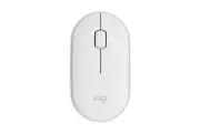 Logitech Pebble M350 Wireless Optical Mouse - Off-White