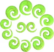 [Qmcandy] 12pcs Big Gauges Spiral Ear Stretching Kit 00G-20mm Large Acrylic Spiral Set