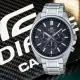 【CASIO 卡西歐】EDIFICE 紳士經典計時腕錶 43.5mm(EFV-650D-1AV)