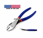 Pro America 7 in. Offset Angled Diagonal Cutters Wire Cutter Pliers Dikes USA