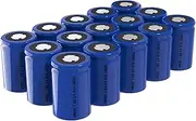 Tenergy 4/5 SubC 1300mAh NiCD Rechargeable Batteries, Flat top - 15 Pack