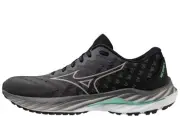 Mizuno Wave Inspire 19 Womens Shoes in Iron Gate Nimbus Cloud Spring Bud - 7.5