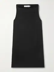 [Proenza Schouler White Label] Proenza Schouler White Label - Satin-twill Mini Dress - Black - x large x large Black