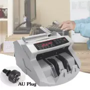 Money Counter Machine UV/MG Fake Bill Banknote Cash Detector with Led Display