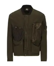 lightweight cargo jacket IT48 Black