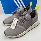 Adidas NMD_R1 'Trace Grey Yellow' Shoes Size US 11 Sneakers GX9534 New