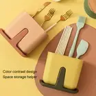 Tableware Storage Holder Solid Color Store Chopsticks Reusable Chopsticks