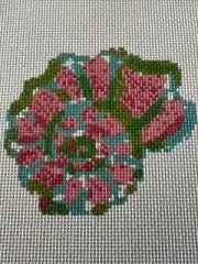 Blue Waters 13ct Nautilus Hand Painted Needlepoint Canvas