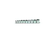 Wright Tool 12 Point Socket Set 10 Piece 3/8" Drive SAE 378