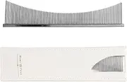 Flea Comb | Ergonomic Dog Flea Comb - Pet Supplies For Puppy Daily Brushing Routine Sensitive Skin Dematting Tear Stain Care