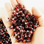 100 Pcs 1:12 Dollhouse Miniatures KitchenCoke Soda Bottles Drinks Accessories