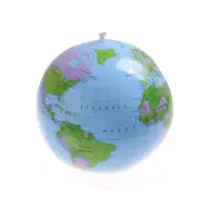 HOT! 30-40CM Early Educational Inflatable Earth World Geography Globe Map Balloo