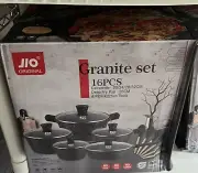 non-stick cookware set 16 piece