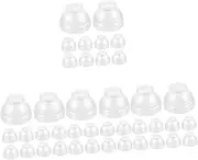 4sets Press-Proof Shaker Lids Juice Cup Covers Splash-Proof Shaker Cup Caps for Milk Tea 10pcs*4