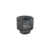 SP Tools 1-1/2" Drive Impact Socket - Size 80mm 6 Point Metric Flat Drive Cr-Mo