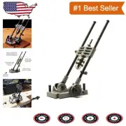 Kings County Portable Drill Guide Jig - Convert Hand Drill to Drill Press