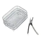 3x Air Fryer Stand Rack with Clip Triple Layer Rack Oven for Cooking Pizzas