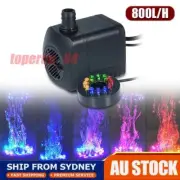 Submersible Water Pump + 12 LED 15W Lights for Fountain Pool Garden Pond Tank