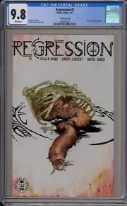 REGRESSION #1 - CGC 9.8 - COMIC MINT CULLEN BUNN LIMITED VARIANT