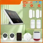 WiFi Wireless Home Alarm System Smart Security Kit Built-in Siren Remote Control